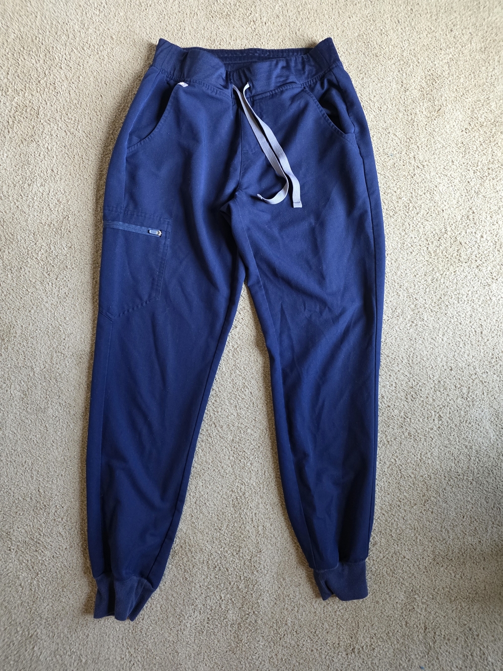 Womens Figs Scrub Joggers NAVY
